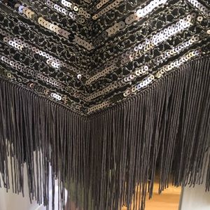 Vintage 1920’s Sequin and Mesh Flapper Dress